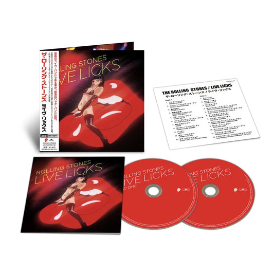 Rolling Stones – Live Licks (2004) | 2 SHM-CD | LTD Edition Miniature LP Pre Order Dal 25 Settembre