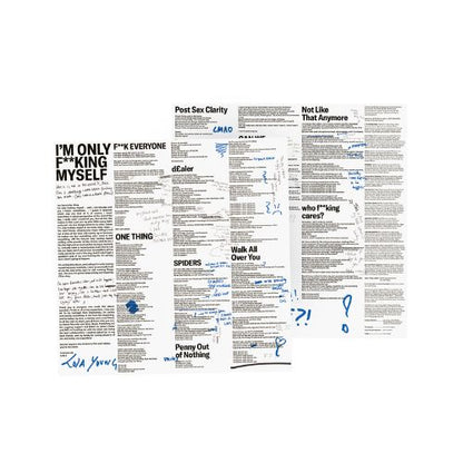 Lola Young I'M Only F**King Myself Vinile Trasparente Lp 140 Gr, Limitato Esclusiva Indie Pre Order dal 19 Settembre