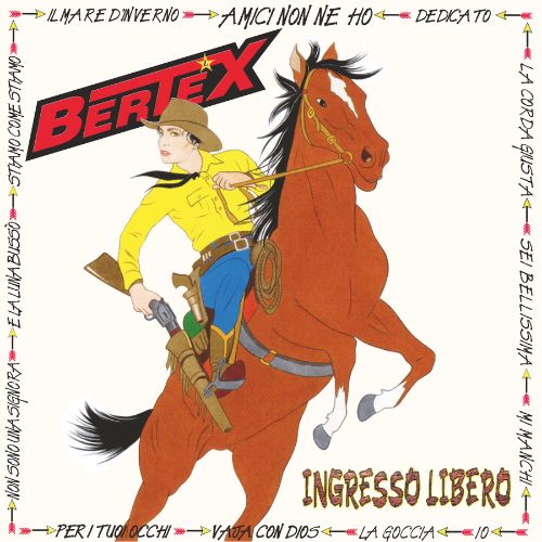 Loredana Berte' Ingresso Libero Doppio LP Vinile Giallo e Rosso 180gr.