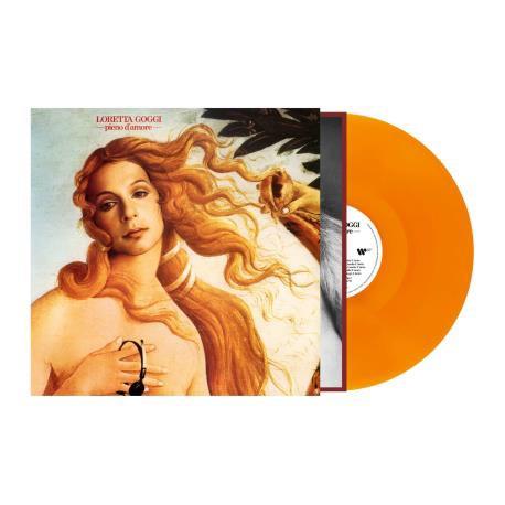 Loretta Goggi Pieno D'Amore Vinile Arancione Autografato LP Limitato Pre Order Dal 6 Giugno
