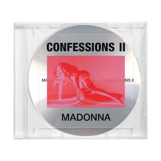 Madonna Confessions II CD Con custodia trasparente con adesivi stampati sul fronte e sul retro Pre Order Dal 3 Luglio