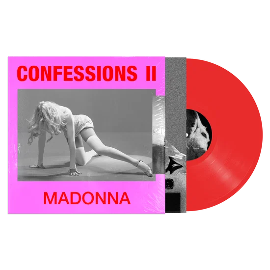 Madonna Confessions II Vinile Rosso Trasparente 12 Tracce Copertina Rosa Shocking Pre Order Dal 3 Luglio