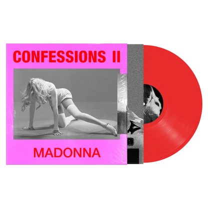 Madonna Confessions II Vinile Rosso Trasparente 12 Tracce Copertina Rosa Shocking Pre Order Dal 3 Luglio