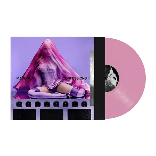 Madonna Confessions II Doppio Vinile Rosa Trasparente 12 Tracce + 4 Tracce Bonus Contiene Poster E Gettone Per il Guardaroba Pre Order Dal 3 Luglio