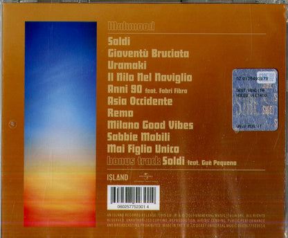 Mahmood Gioventù Bruciata CD