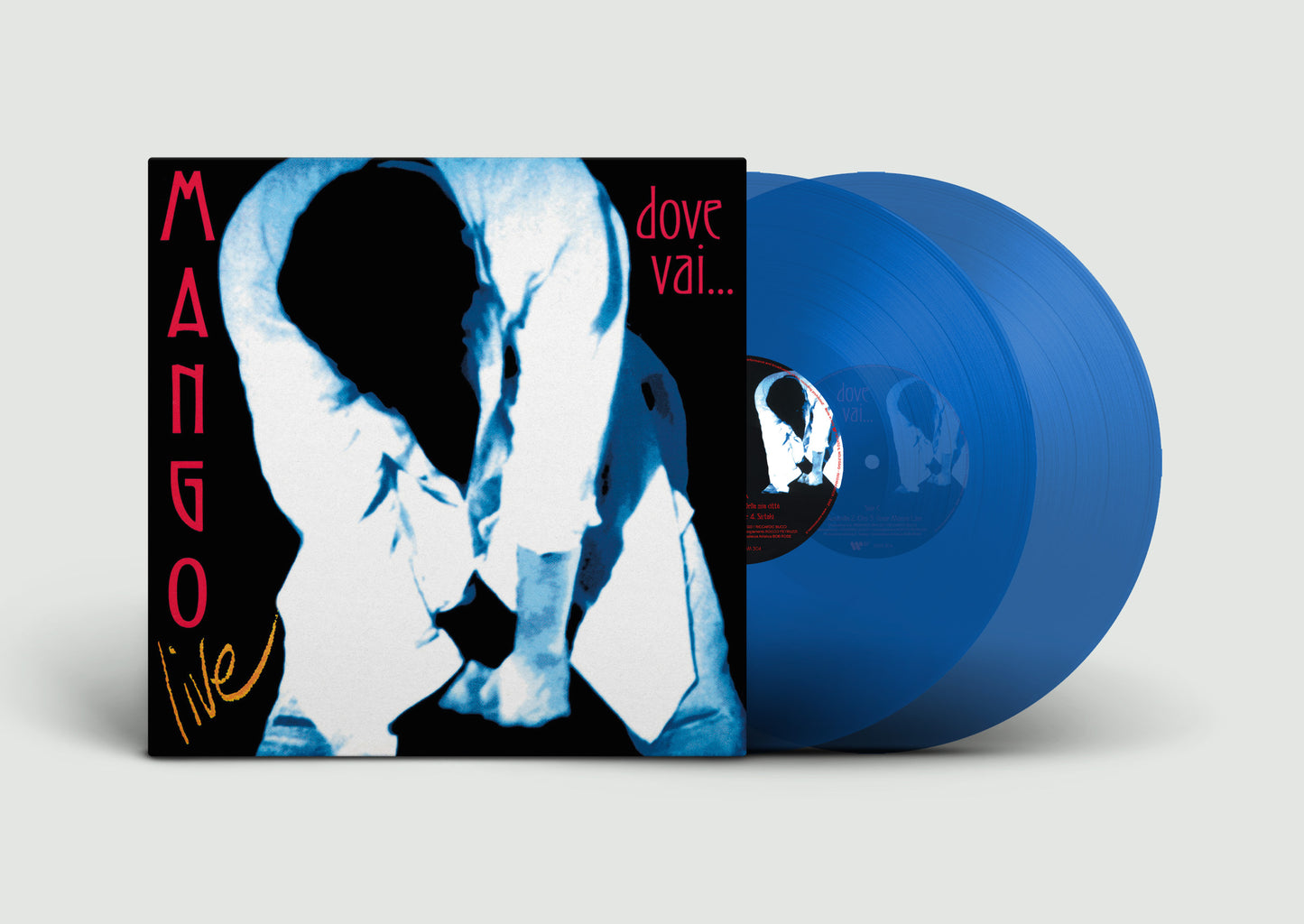 Mango Live Dove Vai..- 2LP Doppio Vinile Blu Trasparente 180Gr. Limitato Pre Order Dal 28 Agosto