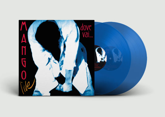 Mango Live Dove Vai..- 2LP Doppio Vinile Blu Trasparente 180Gr. Limitato Pre Order Dal 28 Agosto