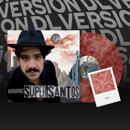 Mannarino Supersantos Vinile Marmorizzato Limitato Numerato 500 Copie Ristampa Esclusiva Indie