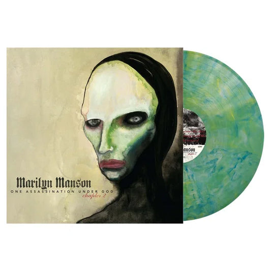 Marilyn Manson - One Assassination Under God: Chapter 2 LP Vinile Marmorizzato Verde e Blu (Pre-Order)