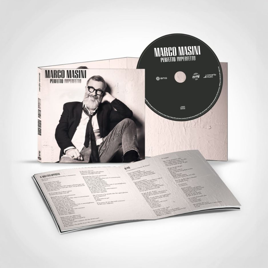 Marco Masini Perfetto Imperfetto CD Digipack Sanremo 2026 Pre Order Dal 6 Marzo