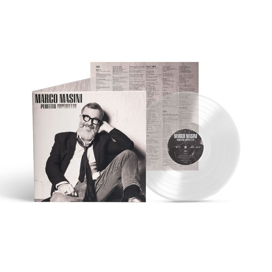 Marco Masini Perfetto Imperfetto Vinile Trasparente LP Sanremo 2026 Pre Order Dal 24 Aprile