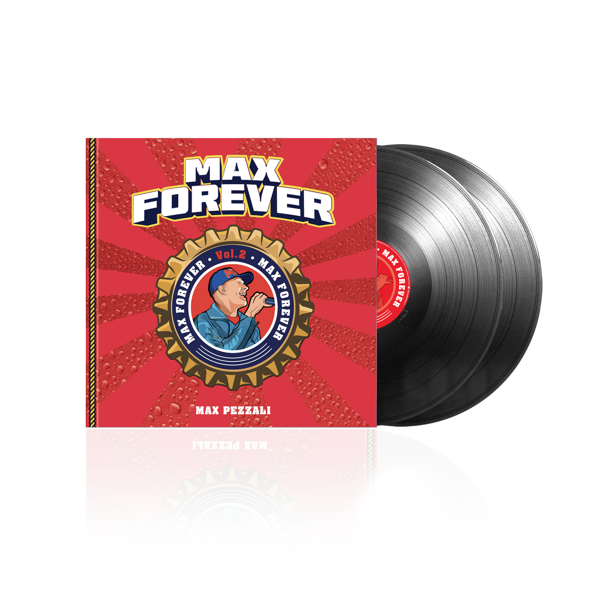 Max Pezzali Max Forever Vol. 2 Doppio Vinile Nero - Pre-Order 30 Ottobre 2026