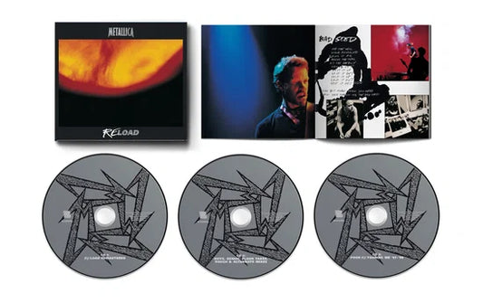 Metallica ReLoad CD Remastered Edition Box 3 CD Pre Order Dal 26 Giugno