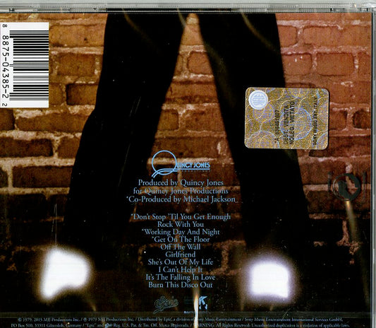 Michael Jackson Off The Wall CD