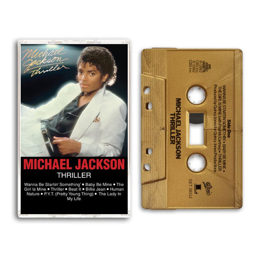 Michael Jackson Thriller Musicassetta Gold Metallic Pre Order Dal 30 Ottobre
