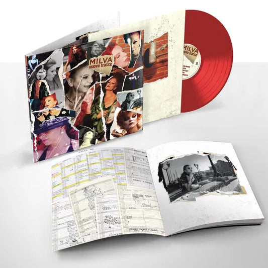 Milva Nuove Tracce Vinile Rosso LP Limitato