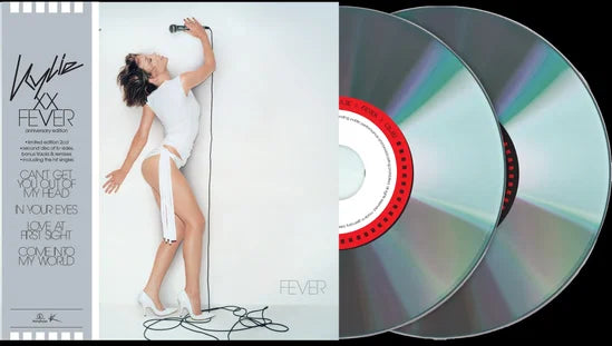 Kylie Minogue – Fever 25° anniversario | 2 CD con bonus e remix | Pre-order 27 novembre 2026