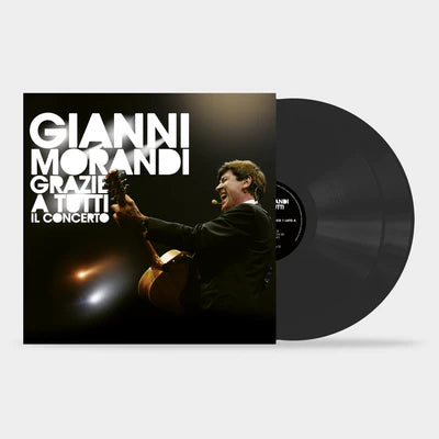 Gianni Morandi Grazie A Tutti Il Concerto Doppio Vinile Nero 180Gr. Lp Pre Pre Order Dal 10 Aprile