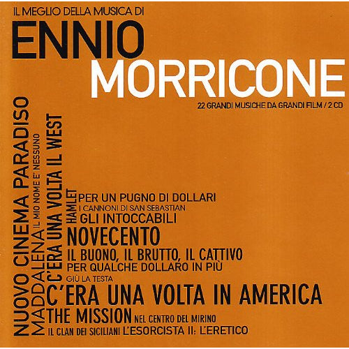 Ennio Morricone Il Meglio Della Musica Di Ennio Morricone Doppio CD