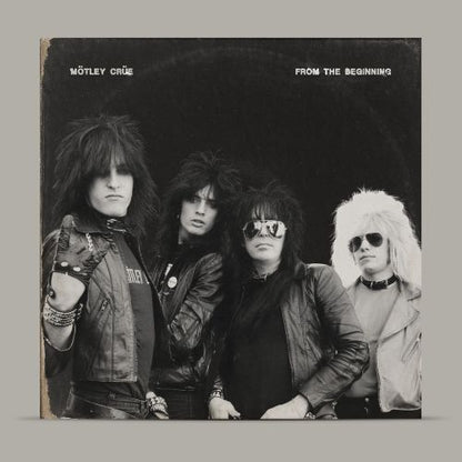 Motley Crue From the Beginning Doppio Vinile Nero Marmorizzato Lp Limitato Esclusiva Indie Pre Order Dal 12 Settembre