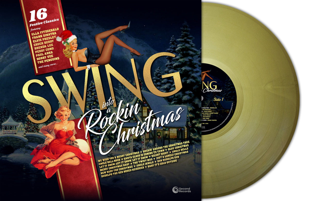 Artisti Vari – Swing Into a Rockin' Christmas: 16 Festive Classics | LP Vinile Oro