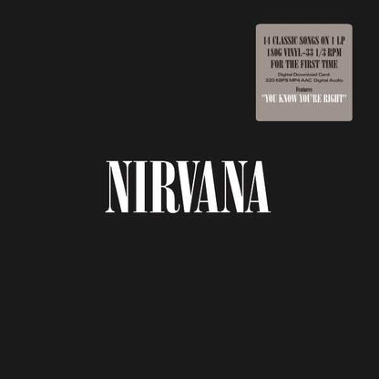 Nirvana – Nirvana (Best Of) | LP vinile nero