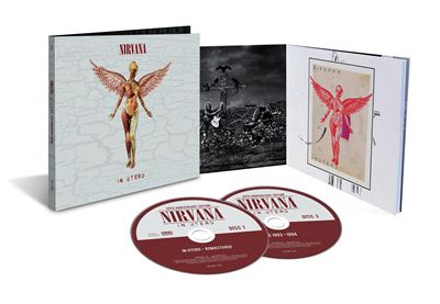 Nirvana In Utero 30Th Anniversario Deluxe Edition Doppio CD Con Libretto 20 Pagine