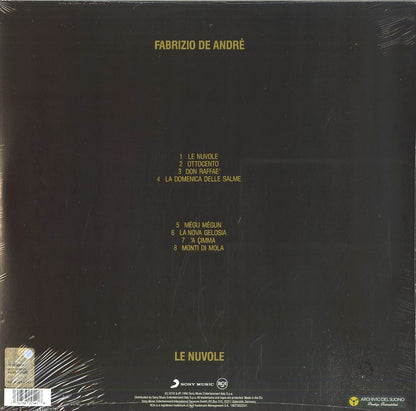 Fabrizio De André – Le nuvole | LP vinile nero