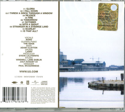 U2 – October | CD Remastered Edition | Offerta