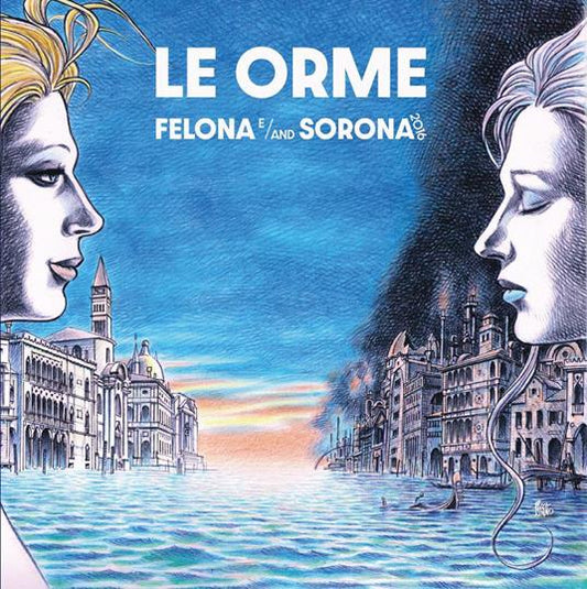 Le Orme Felona E/And Sorona 2016 Doppio Vinile Blu E Bianco