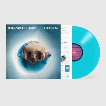 Jean-Michel Jarre – Oxygène 50th Anniversary Remastered Edition (LP Turchese Trasparente EcoRecord) | Pre-order 20 novembre 2026