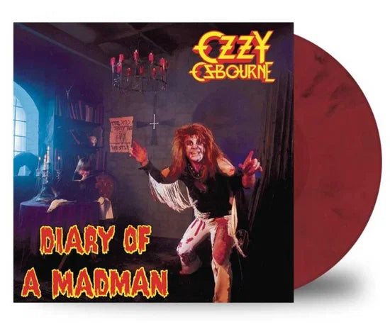 Ozzy Osbourne – Diary of a Madman | LP Rosso e Nero Marmorizzato | Offerta