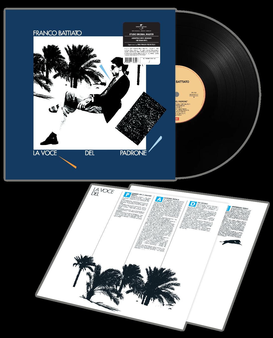 Franco Battiato La Voce Del Padrone Studio Original Master Vinile Nero Limitato Numerato 999 Copie Pre Order Dal 23 Maggio
