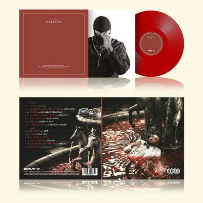 Niko Pandetta Malavita Vinile Rosso Trasparente Lp Limitato Pre Order Dal 27 Marzo
