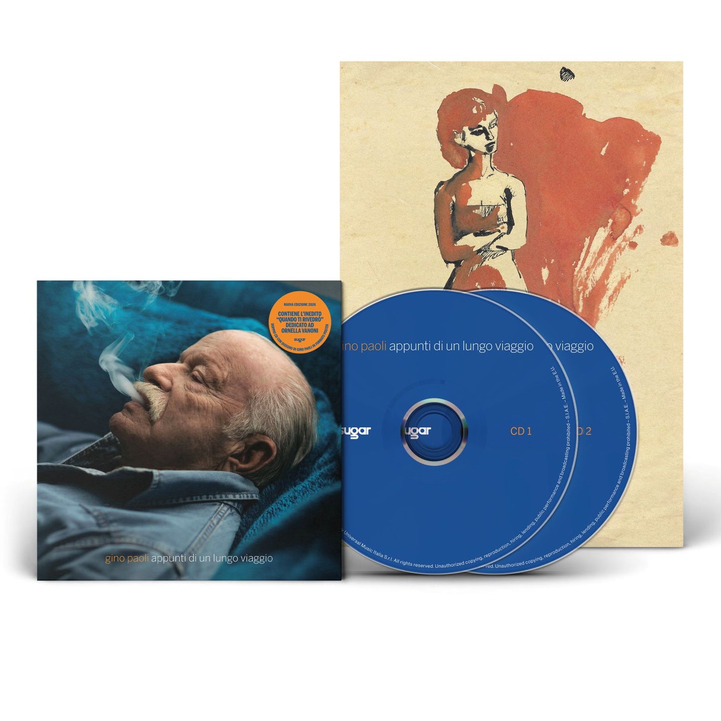 Gino Paoli – Appunti di un Lungo Viaggio | 2CD Doppio CD | Ristampa 2026 Pre Order Dal 25 Settembre