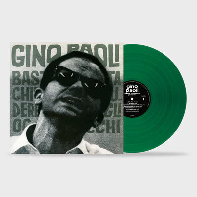 Gino Paoli Basta Chiudere Gli Occhi Vinile Verde LP Pre Order Dal 13 Febbraio