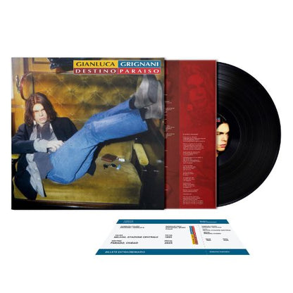 Gianluca Grignani Destino Paraiso 30Th Anniversrio 30Th Anniversario Vinile Nero LP Con Booklet Poste Gadget Pre Order dal 5 Dicembre