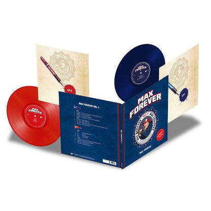 Max Pezzali Max Forever Volume Uno Doppio Vinile Blu & Rosso