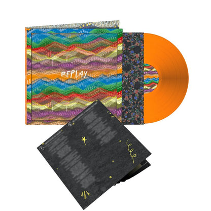 Pinguini Tattici Nucleari - Replay | LP Arancione Marmorizzato Motion Cover | Pre-order 4 dicembre 2026