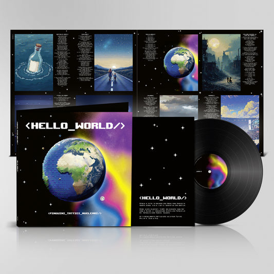 Pinguini Tattici Nucleari Hello World Vinile Nero Lp