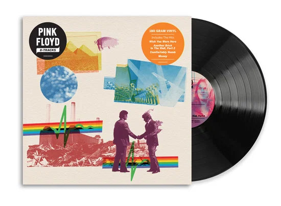 Pink Floyd 8-Tracks Vinile Nero LP