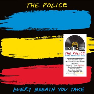 Police Every Breath You Take 40 Th Anniversario Vinile Rosso 7 Pollici