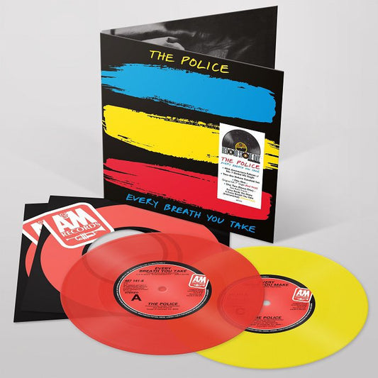 Police Every Breath You Take 40 Th Anniversario Vinile Rosso 7 Pollici