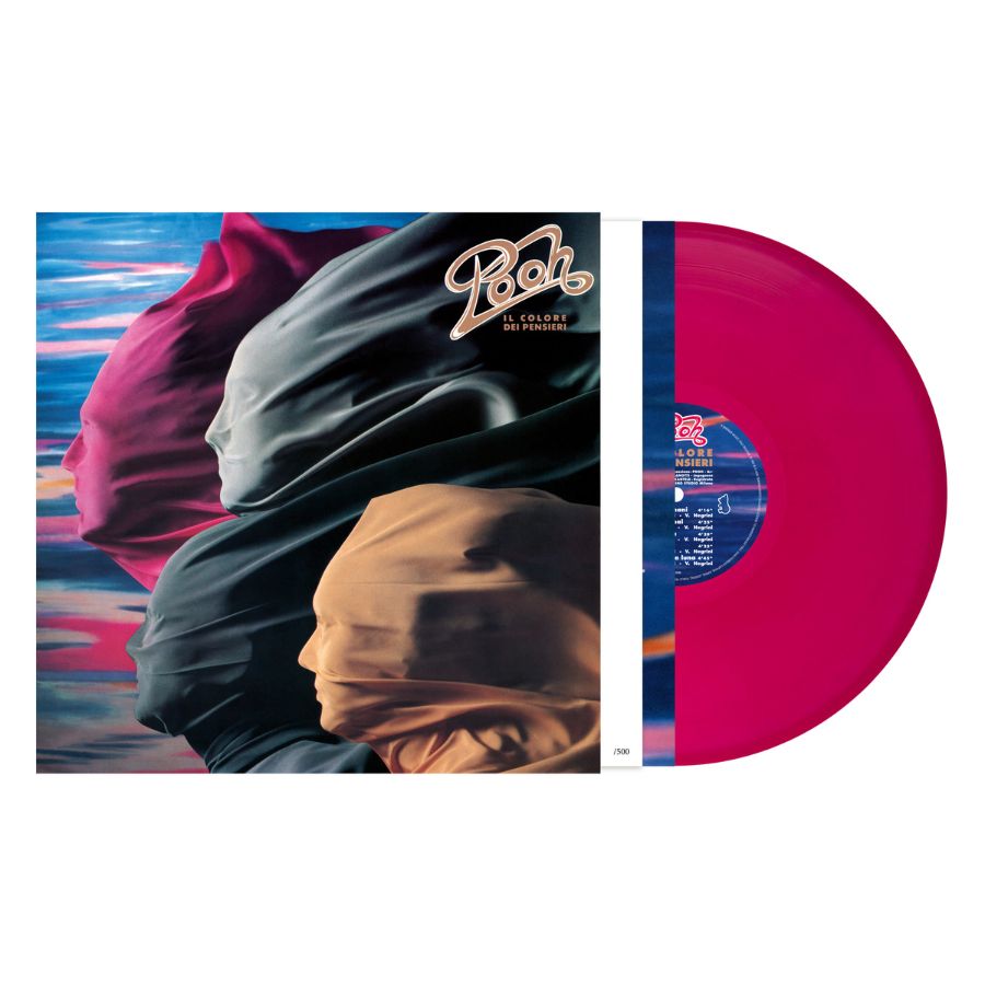 Pooh Il Colore Dei Pensieri LP Vinile Magenta Limitato Con Inserto Numerato