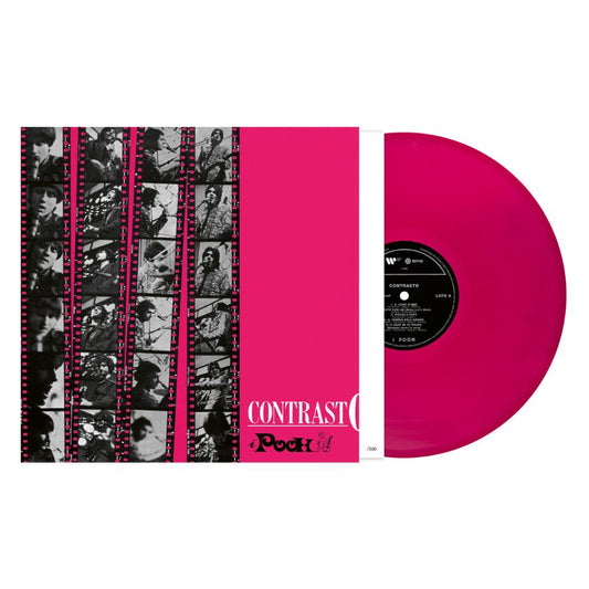 Pooh Contrasto LP Vinile Magenta Limitato Con Inserto Numerato