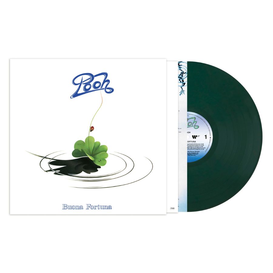 Pooh Buona Fortuna LP Vinile Verde Scuro Limitato Con Inserto Numerato