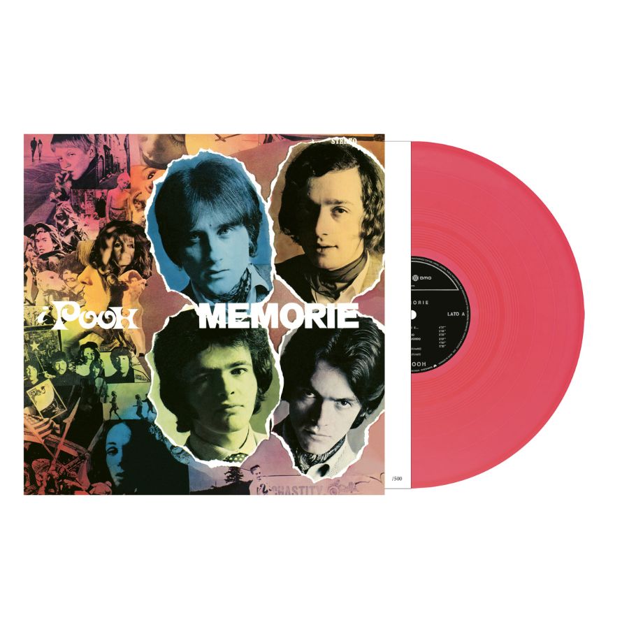 Pooh Memorie LP Vinile Rosa Limitato Con Inserto Numerato