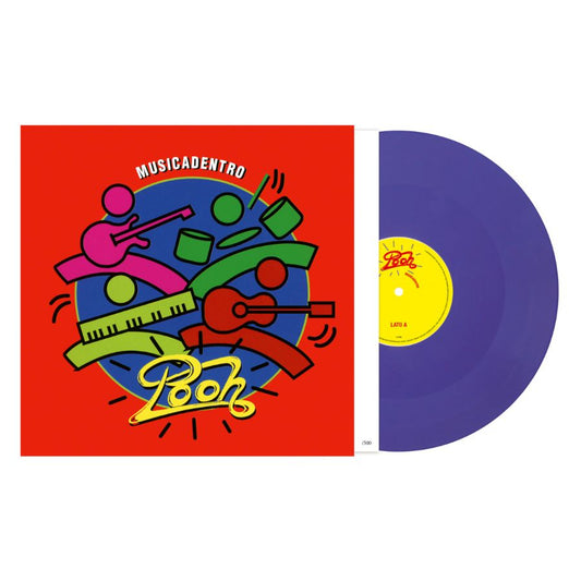 Pooh Musica Dentro LP Vinile Viola Limitato Con Inserto Numerato