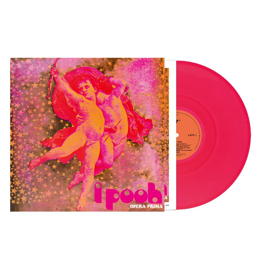 Pooh Opera Prima LP Vinile Rosa Limitato Con Inserto Numerato