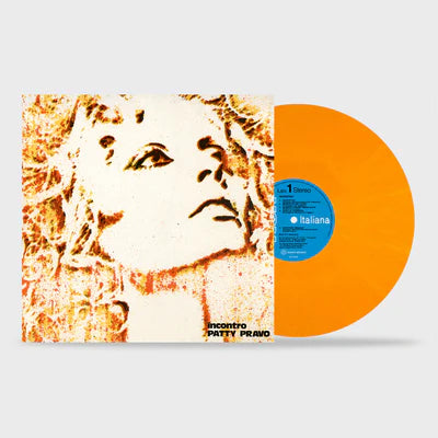 Patty Pravo Incontro 50Th Anniversario  Vinile colorato Arancione Marmorizzato 180Gr. Pre Order Disponibile Dal 12 Aprile Record Store Day 2025